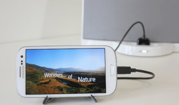 Connect your phone to any Apple speaker dock