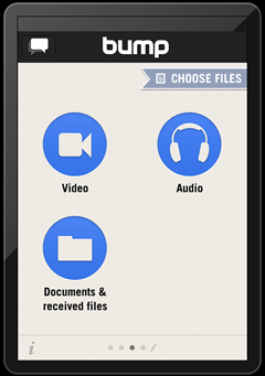 You can now beam files from Android to iOS devices