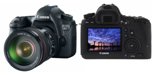 The Canon EOS 6D is one of several new Wi-Fi enabled cameras