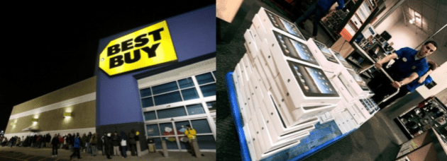 The top three U.S. Big Box retailers produce almost 600 billion dollars in revenue