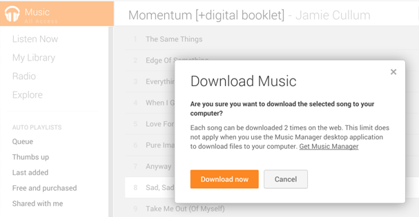 Chrome has download restrictions that PC-based apps don't have