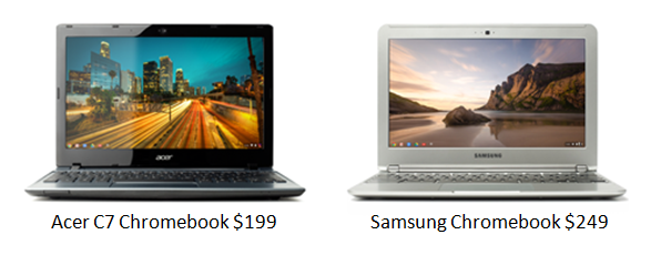 Before the Chromebook Pixel, Chromebooks were all about value