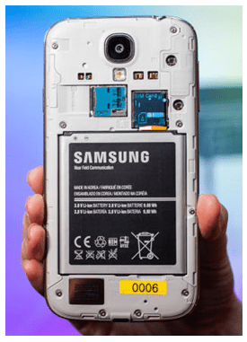 Samsung makes it easy for you to swap or replace the battery in your phone.