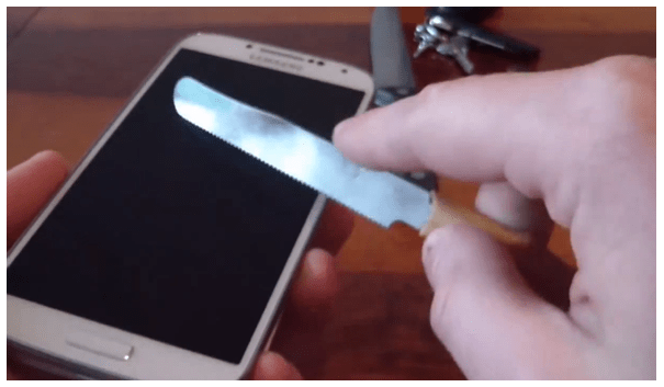 Gorilla Glass 3 screens are impossible to scratch