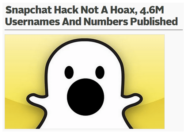 Snapchat just joined the long list of hacked sites