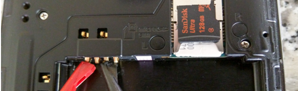 It easy to measure power on a phone with a removable battery